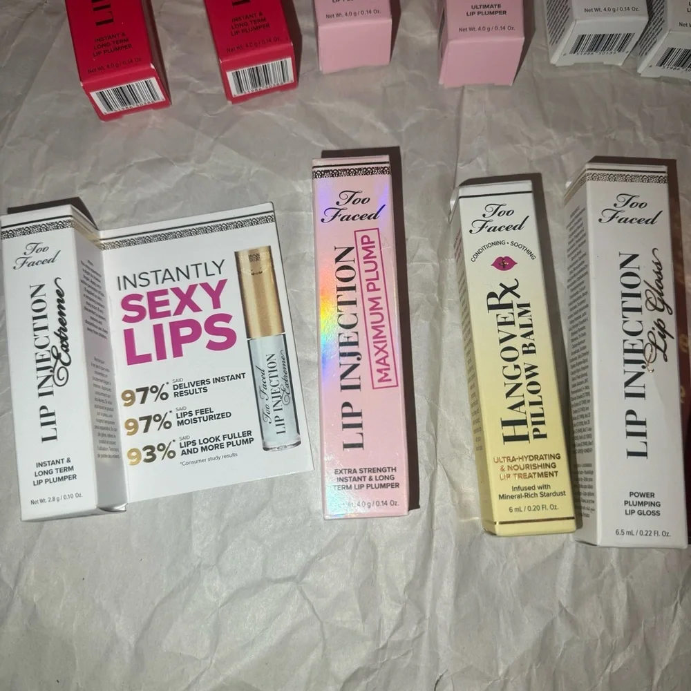 17 x too faced lip bundle